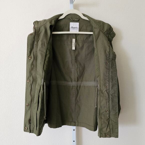 MADEWELL NWT Dispatch Military Inspired Jacket in Desert Olive Sz M - Picture 4 of 16